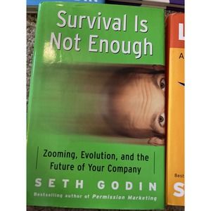 6 x Seth Godin Books - Tribes, Purple Cow, The dip, Linchpin, Survival Hardback